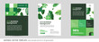 © annaspoka - sustainability environment eco organic green circle background template information text layout for booklet brochure document report newsletter poster flyer. suitable for energy forest garden business