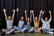 © Bliss - Celebrating friendship and style, young friends unite in joyful expression and creativity