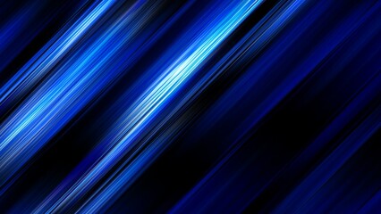 Wall Mural - Abstract blue and black are light pattern with the gradient is the with metal texture floor wall soft tech diagonal background black dark clean modern.