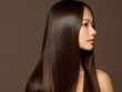 © yapiko - 艶やかで美しいロングストレートヘアの日本人女性モデル（美容 サロン 広告）