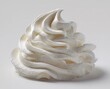 © sangkribo - Whipped cream mound against a plain background