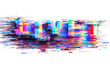© rohmat - Abstract digital glitch text