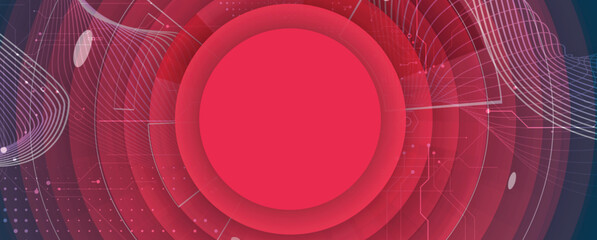 Modern technology and business abstract background for technical or science presentation