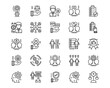 © Aryan - Organization Line Vector Icons