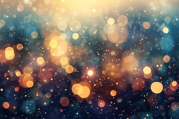 Wall Mural - city pattern bokeh effect background light backgrounds outdoors.