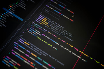 Close-up of TypeScript source code using async functions and API calls to fetch paginated data on a dark IDE. Great for programming courses, developer blogs, and tech-related content.