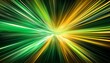 © Carol - intense comic book style background featuring vibrant green and yellow speed lines creating a high energy motion effect for dynamic and action packed designs