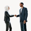© Rawpixel.com - Business handshake, isolated on off white