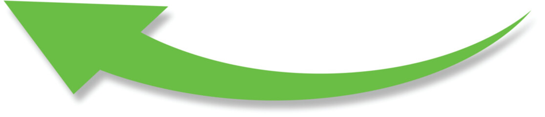 Wall Mural - arrow flat style icon on transparent background. curve arrow icon. arrow icon for your web site 