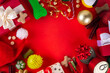 © ricka_kinamoto - Pets Christmas holiday shopping and gifts background