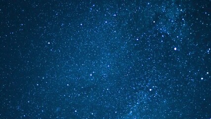 Wall Mural - Astrophotography Milky Way Galaxy in August Sky Time Lapse