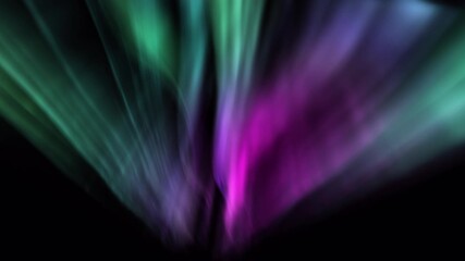 Wall Mural - Aurora Dreams Enchanting Northern Lights Loop Animation Background