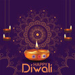 © Jotirmoy - Happy Diwali Celebration with Illuminated Diyas