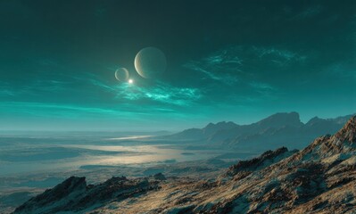 Wall Mural - imaginative worlds