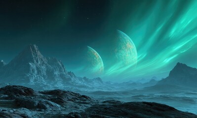 Wall Mural - imaginative worlds
