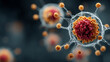 © Syed - Pathology illustration showing autoimmune disease immune system attacking healthy tissues medical educational diagram cellular immunology concept