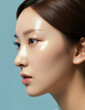 © CoreSelect - 아름다운 미인의 피부관리와 뷰티 메이크업Skin Care and Beauty Makeup of a Beautiful Woman