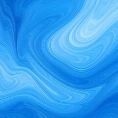 Abstract swirling blue marbled pattern