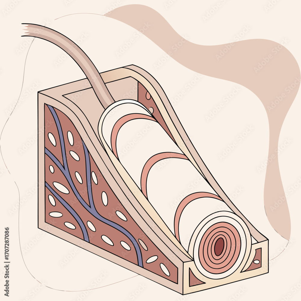 Vasogram Histology of the Vas Deferens Microscopic Cross-Section Vas Deferens ...
