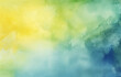 © annzabella - Watercolor vector background of serene atmosphere with hints of yellow and blue, peaceful natural gradient with calming effect. Watercolor abstract wallpaper with a serene and artistic atmosphere