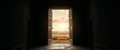 © Елена Атаманюк- Кало - Open door leading to a bright future at sunset in the countryside
