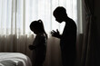 © kieferpix - little boy yelling at sister fight, jealous kid brother and sister, siblings bad relationships, two children family conflict bullying