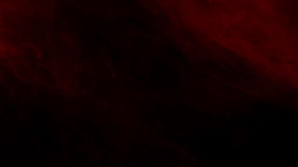 Wall Mural - Slow moving dark red clouds or smoke swirl to create a moody and atmospheric texture, abstract background for horror or dramatic projects