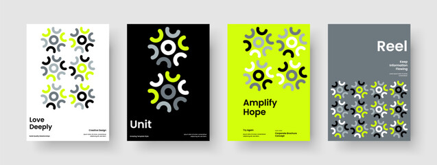 Canvas Print - abstract book cover design. isolated flyer template. creative brochure layout. poster. background. b