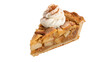 © Hanna - piece of tasty apple pie isolated on transparent background