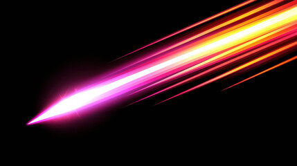 Wall Mural - Vibrant Abstract Light Beam with Colorful Stripes in Motion for Dynamic Backgrounds and Creative Projects
