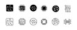 © mohamad - Electronics related icons: thin vector icon set, black and white kit