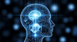 © Venom - Advanced AI brain concept with glowing data streams, illustrating the intricate network of artificial intelligence, neuroscience, and technological innovation