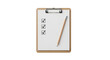 © Johanna - Isolated Checklist with Pencil
