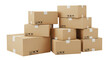 © Julie - Isolated Stack of Cardboard Boxes