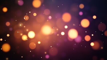 Wall Mural - luminous bokeh sparks and glittering light beams in abstract background texture design