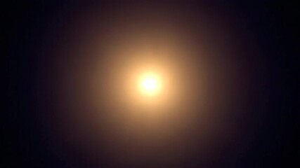 Wall Mural - A soft glow light source gently pulsates and expands radially outwards from the center in an abstract, seamlessly looping video gradient, futuristic, gentle movement