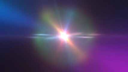 Wall Mural - A vibrant spectrum of colors pulses as a soft, dreamlike flare, blending into a captivating, seamlessly looping abstract gradient science, mystery, soft dreamlike flare