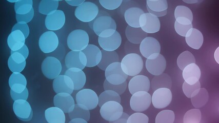 Wall Mural - blurry abstract bokeh effect with a dynamic color shift, creating a vibrant loop subtle movement, co