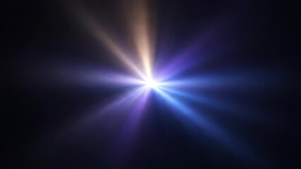 Wall Mural - bright radial light beams intersecting and spinning in a seamless loop creative, vibrant, science