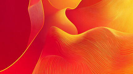 Wall Mural - Abstract Flame Lines Background