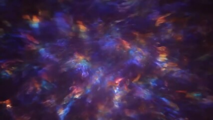Wall Mural - abstract space background with stars