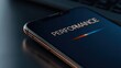 © FocusFusion - Mobile Display Showing Performance Metrics on Screen