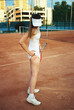 © Viktor Solomin/Stocksy - Tennis player shows injuries after falling on clay court
