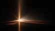 © Ammad - Guiding light through the darkness as a bright beacon towards the future with golden hues and black