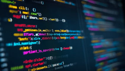 a computer screen displaying multiple lines of code, with 