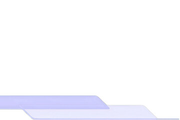 Light Purple Tech - Sense Geometric Border Background for Tech Interfaces, Web Design, APP Interface Elements