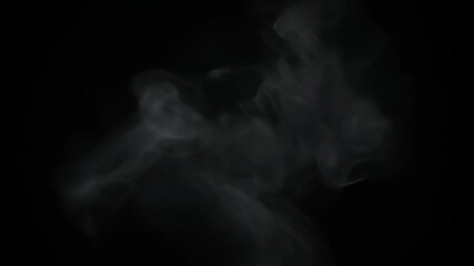 Wall Mural - A seamlessly looping video presents a soft white circular flare dissolving into a subtle mist, creating a serene abstract atmospheric effect fantasy, radial, technology
