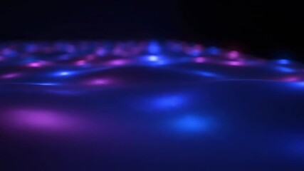 Wall Mural - A distorted light field expands and warps with subtle shifts in a unique, seamlessly looping abstract background light, expands, innovation