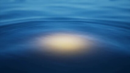 Wall Mural - A serene ocean-like surface shimmers with an ethereal glowing flash, gently rippling in a seamlessly looping abstract water effect presentation, abstract background, aqua