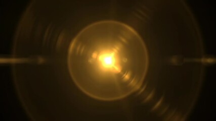 Wall Mural - Abstract Radial Lens Flare with Soft Golden Light Rays Expanding Outwards modern, smooth, shining